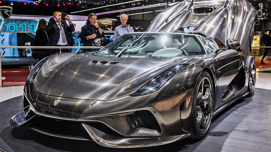 В России выставили на продажу гиперкар Koenigsegg Regera 2019 года без ...
